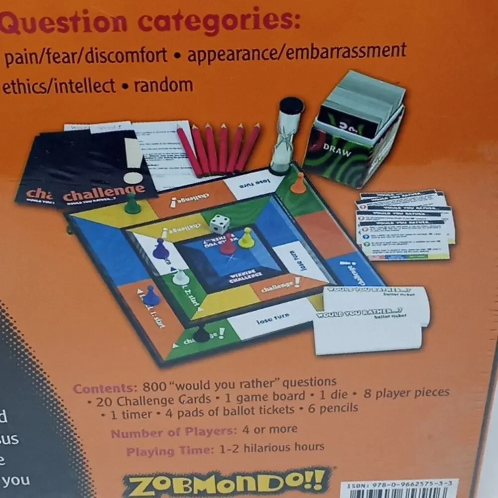 Would You Rather...? The Game of Mind-Boggling Questions